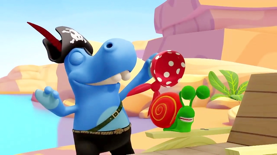 انیمیشن خانواده اسب آبی The Happos Family - فصل 2 قسمت 18